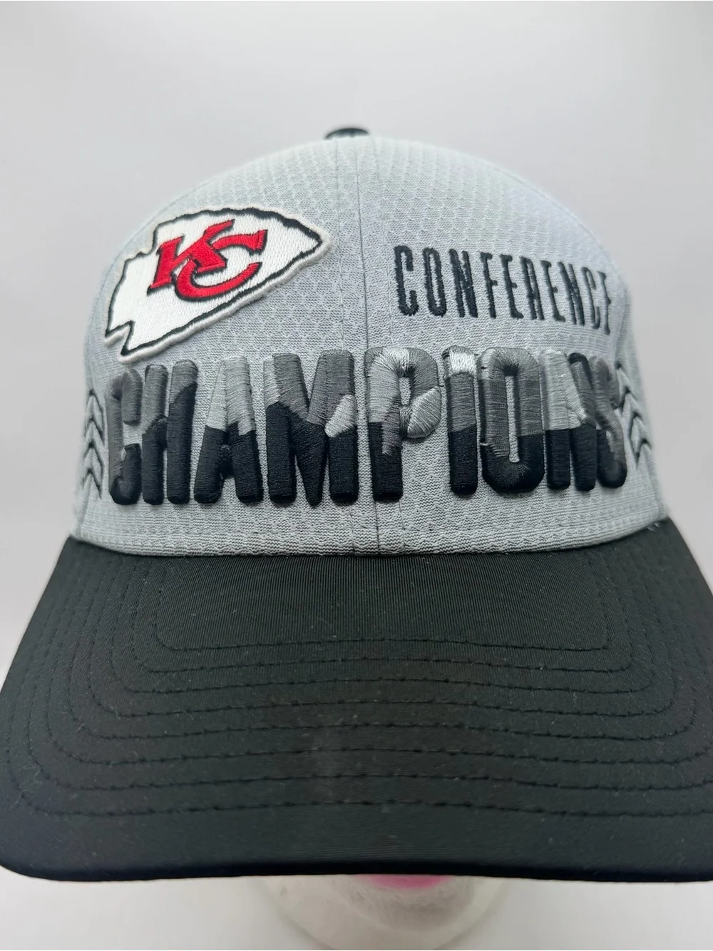 Kansas City Cheifs Hat 2022 AFC Champions Super Bowl LVII Patch New Era 9Forty